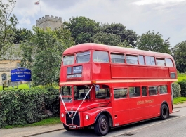 Double deck bus for weddings in Northampton